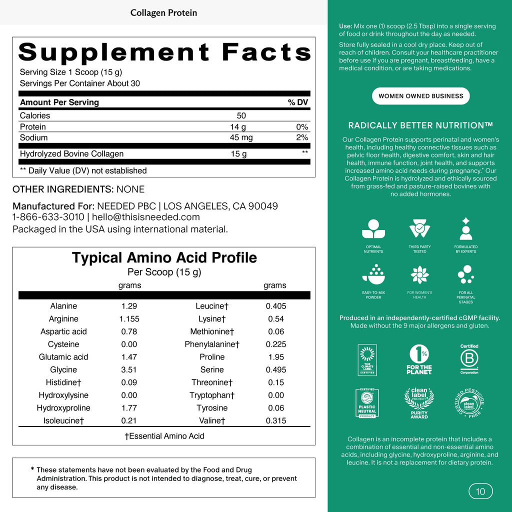 Hydrolyzed Collagen Protein Powder N594