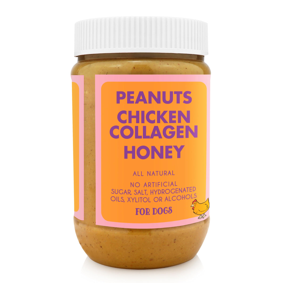 Chicken Collagen Peanut Butter Dog Treats 17oz A739847