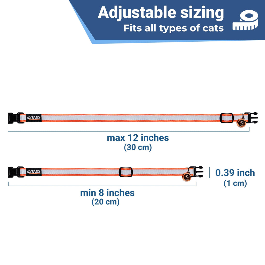 Reflective Breakaway Cat Collar C4724