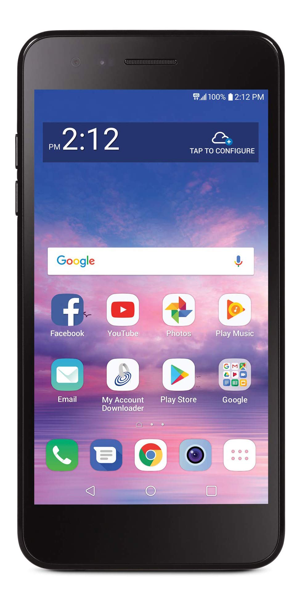 Black 16GB Prepaid Smartphone Z245477