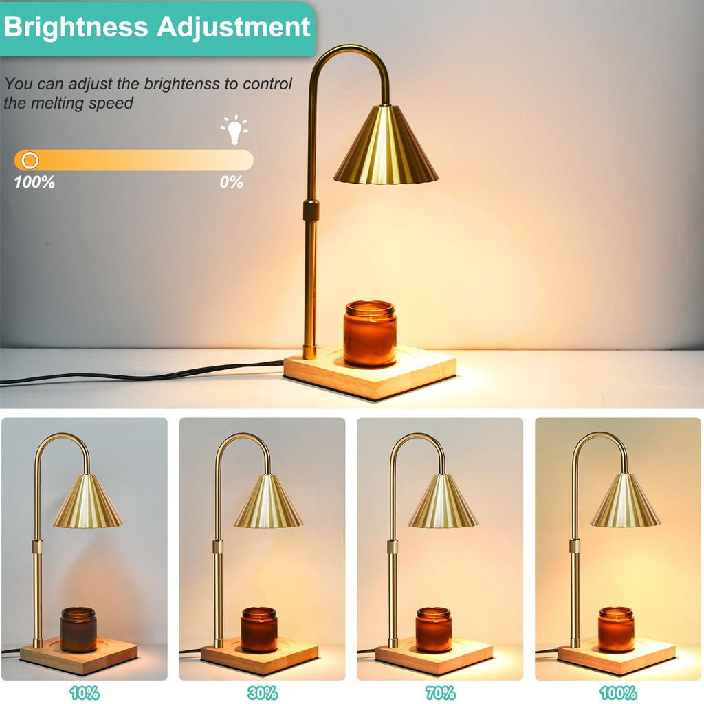 Candle Warmer Lamp with Timer & Dimmer U789468