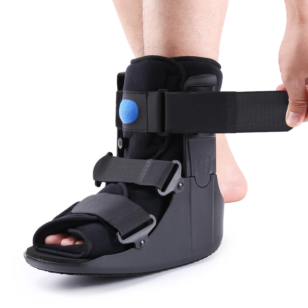 Black Medium Inflatable Walking Boot E969