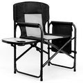 Camping Chairs, Folding Chairs for Outside, Directors Chairs Foldable Adults Heavy Duty, Support to 450LBS V615491