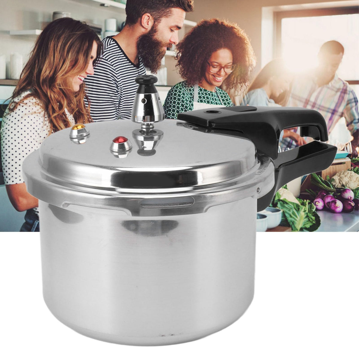 3L Stainless Steel Pressure Cooker O5899