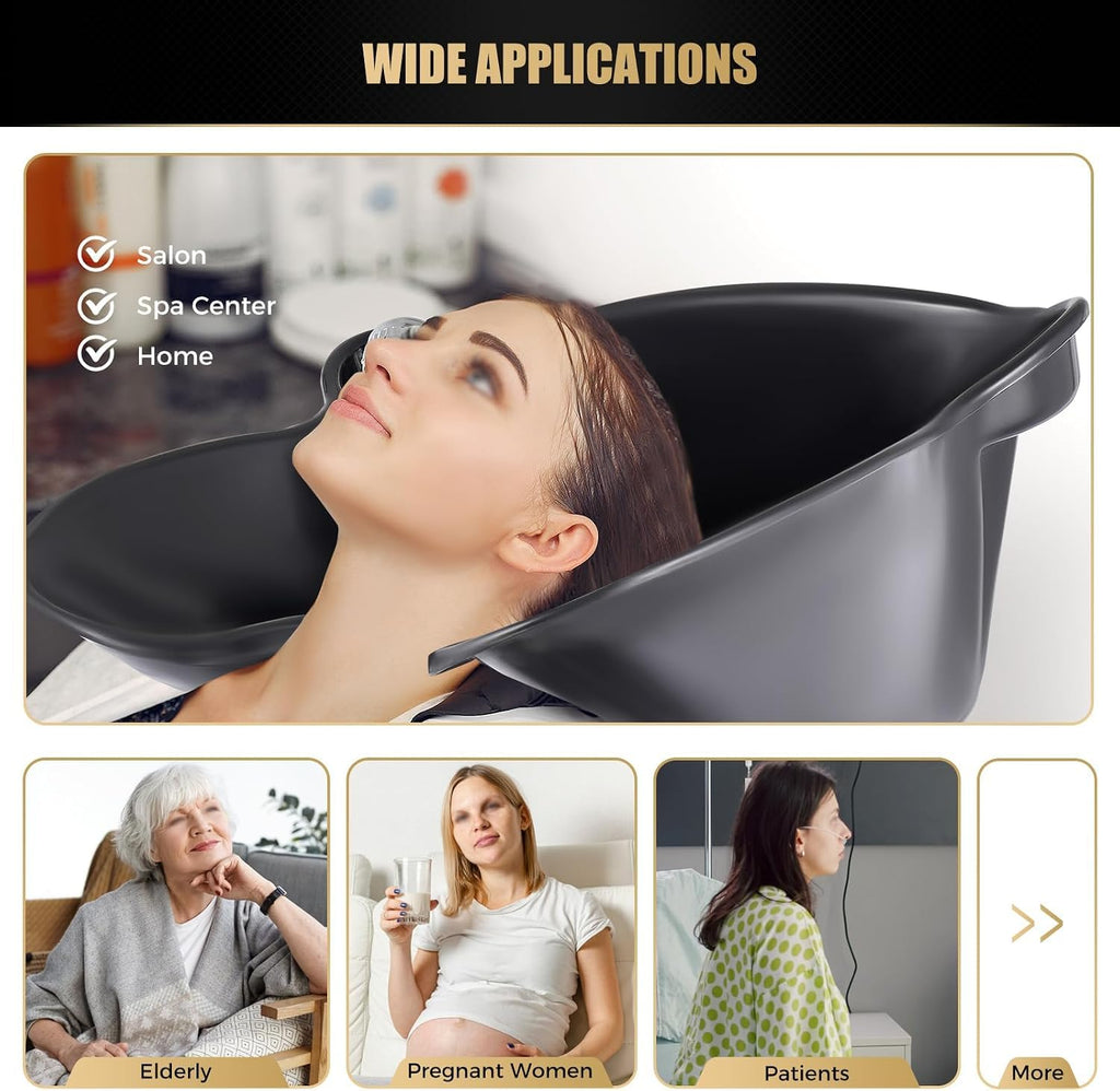 Portable Salon Shampoo Bowl with Electric Pump Y30523