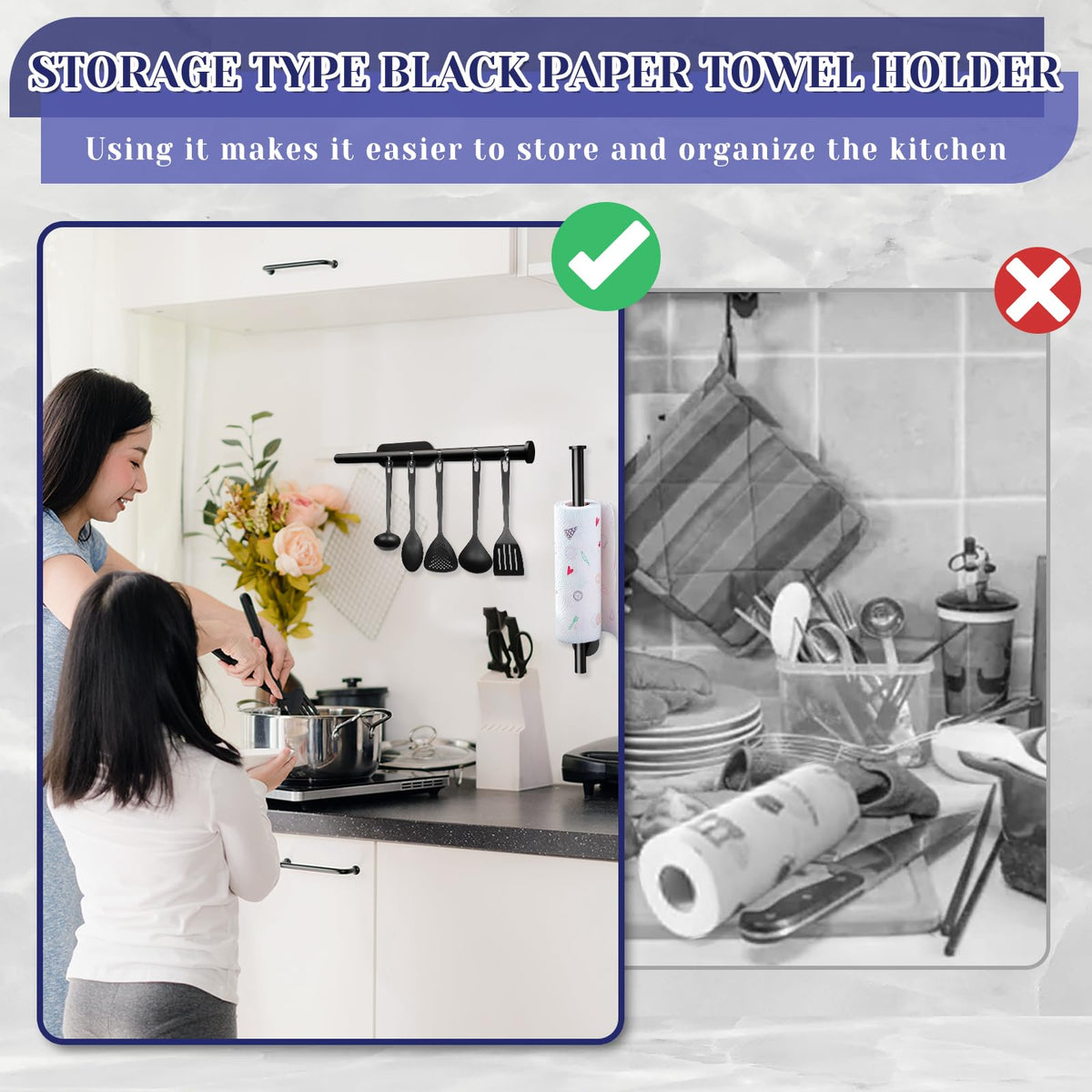 Self Adhesive Paper Towel Holder Q9136