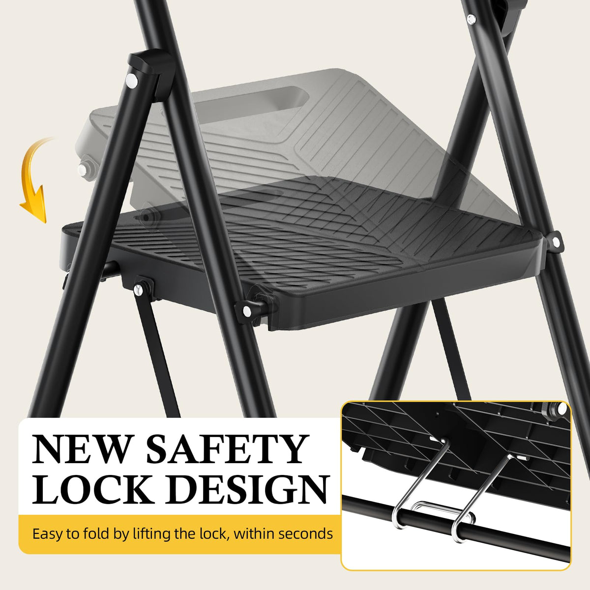 2 Step Folding Ladder T5176