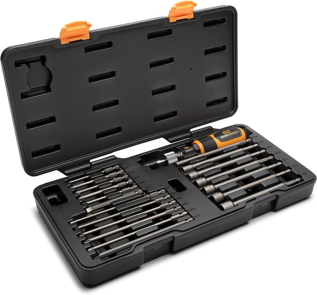 20 Pc 1/4" Drive Torque Screwdriver Set W609