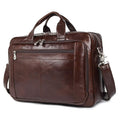 Leather 16'' Laptop Messenger Bag R8762