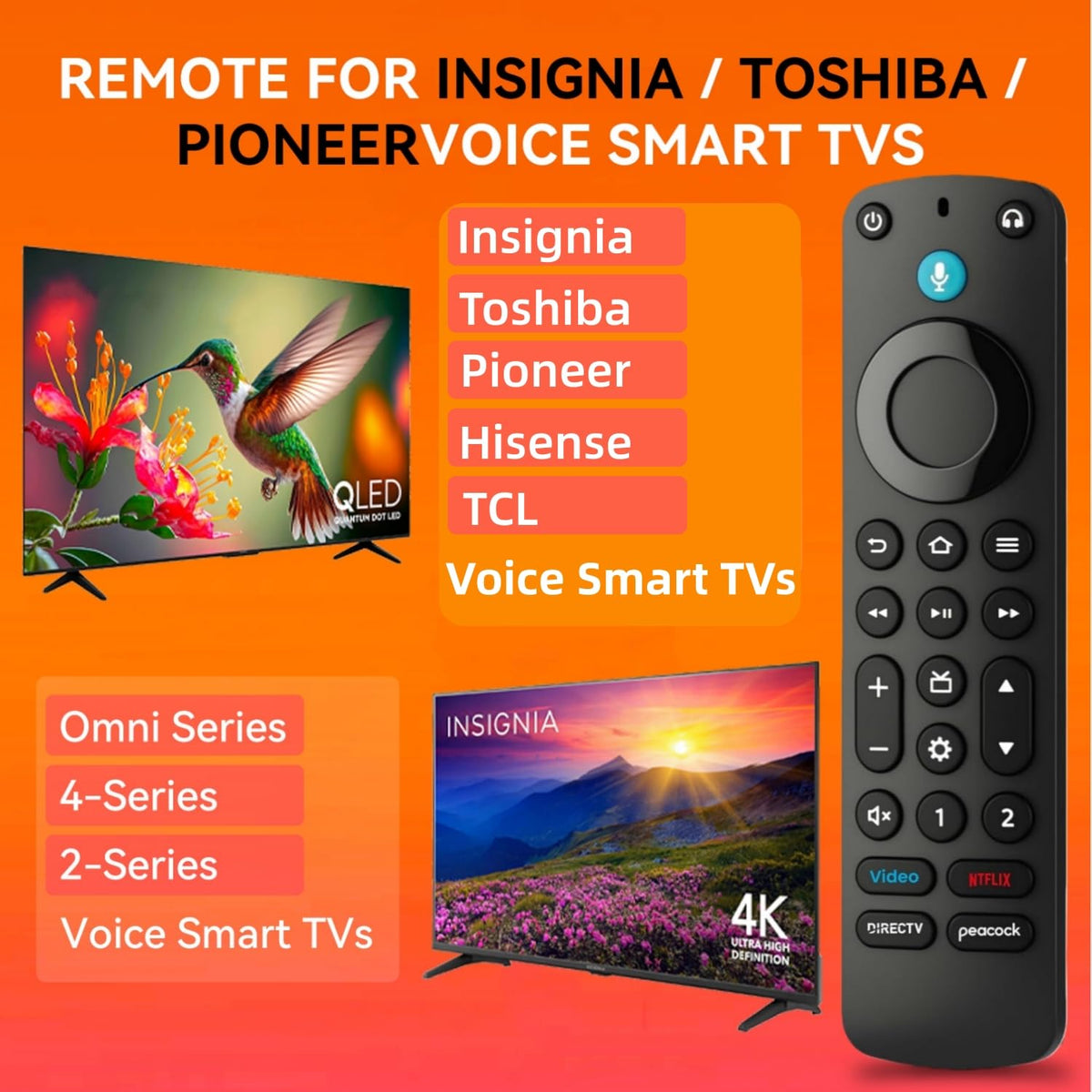 TV Remotes with Voice Control G33729