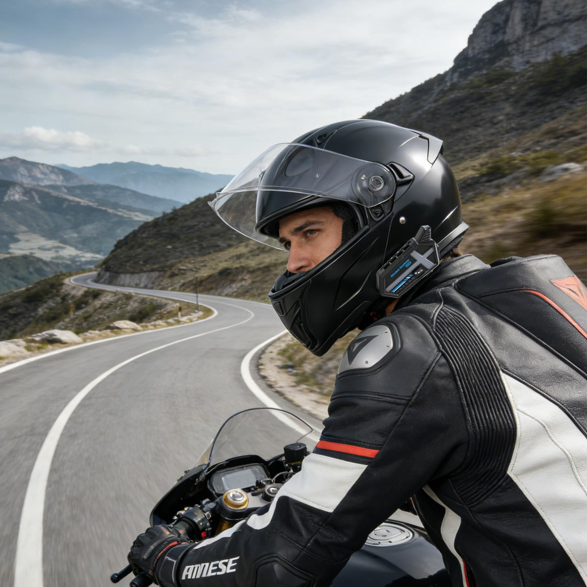 DOT Approved Flip Up Full Face Motorcycle Helmet with Dual Visor Z898734
