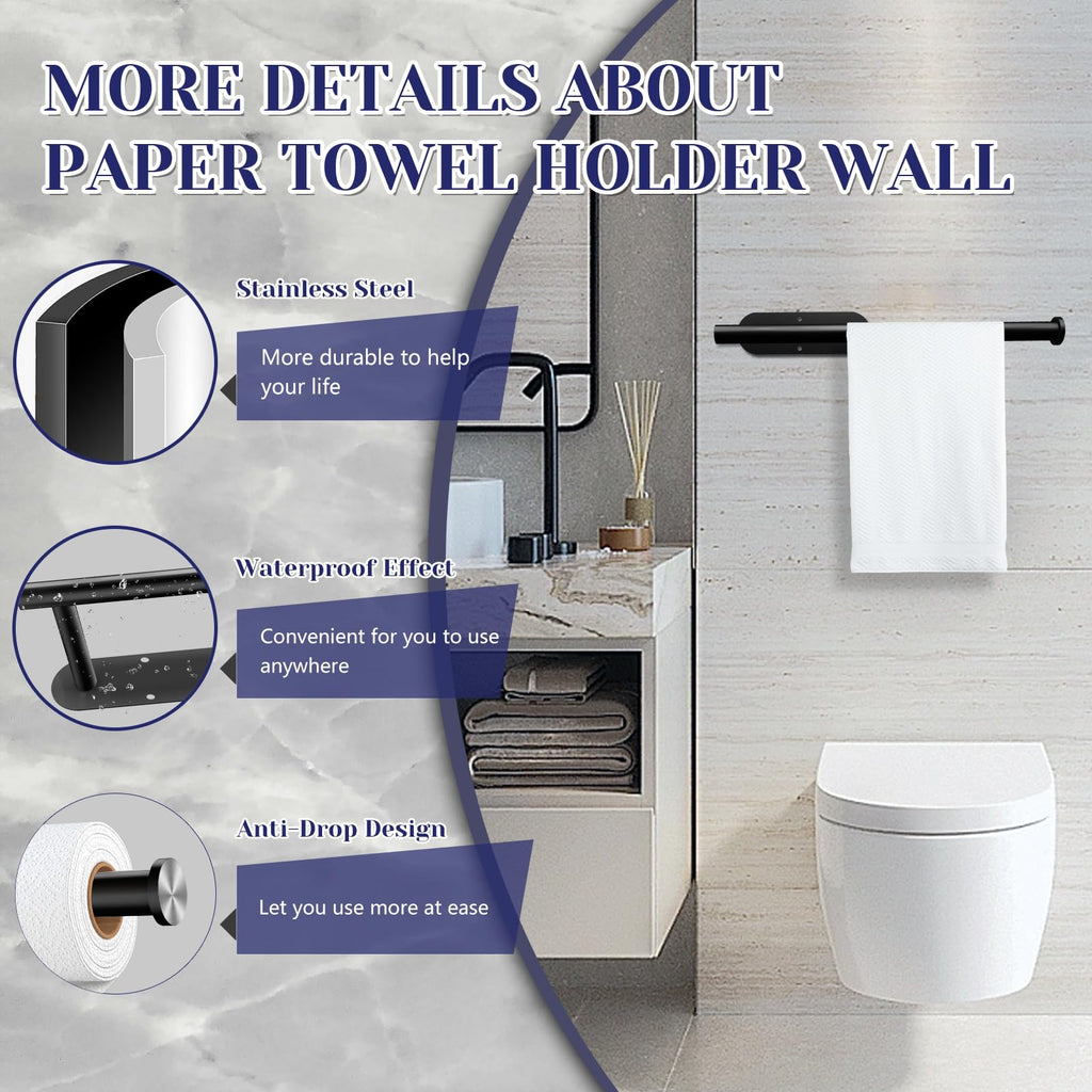 Self Adhesive Paper Towel Holder Q9136