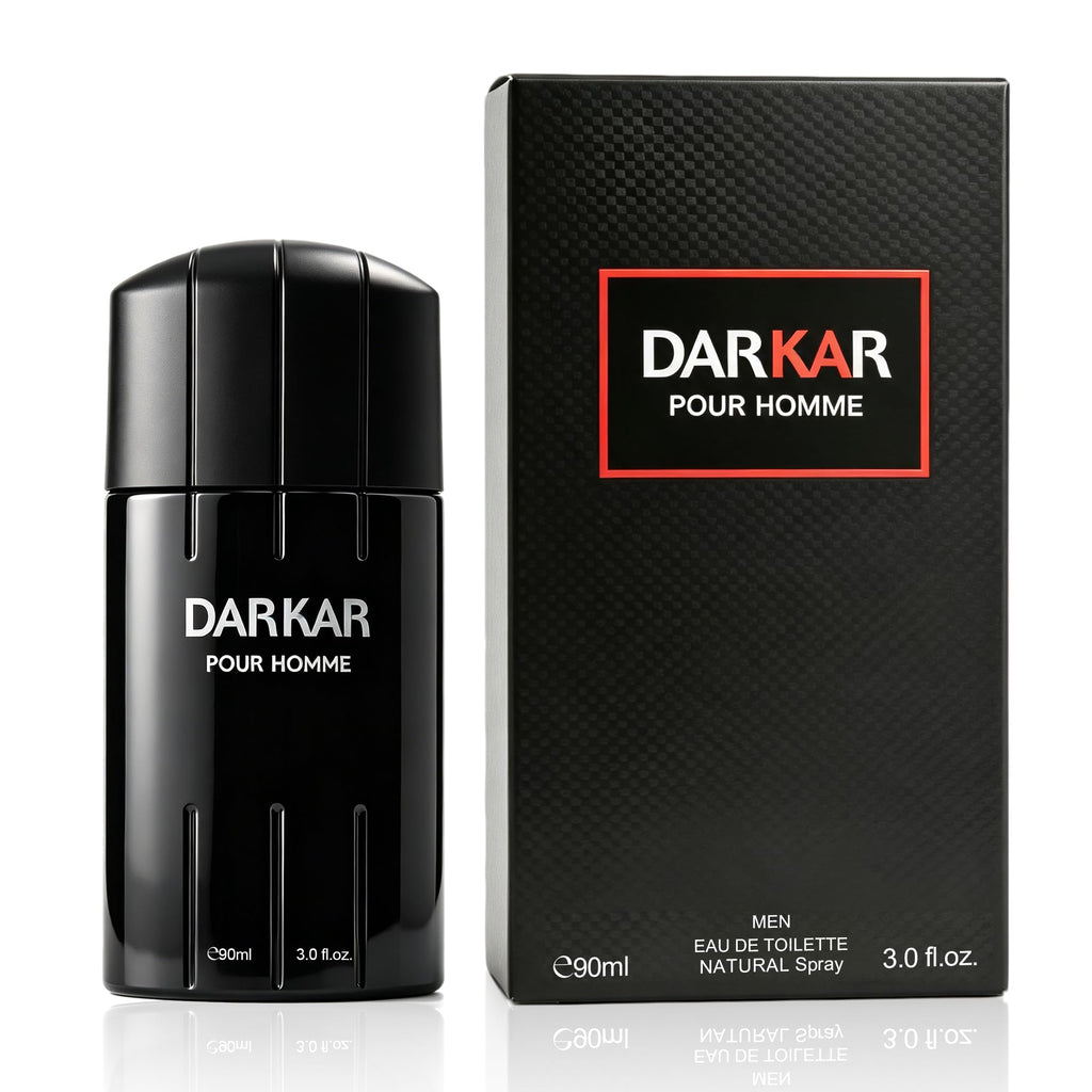 Eau de Toilette for Men, Woody Leather Cologne, 3.3 fl oz Y2413