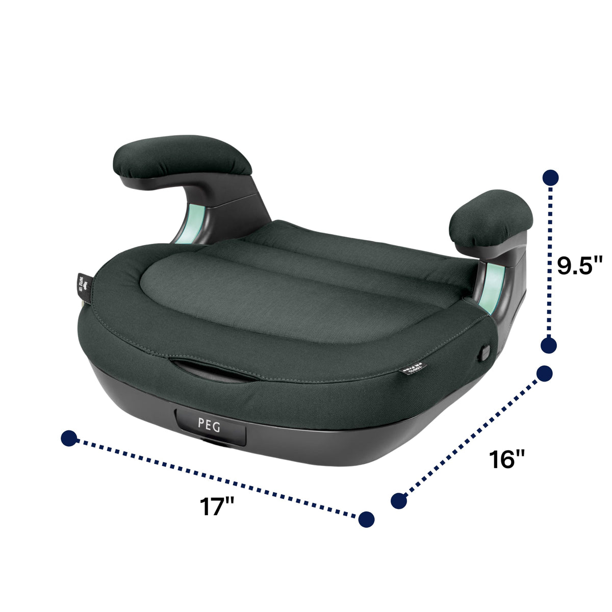 Backless Booster Car Seat Beige Z85903