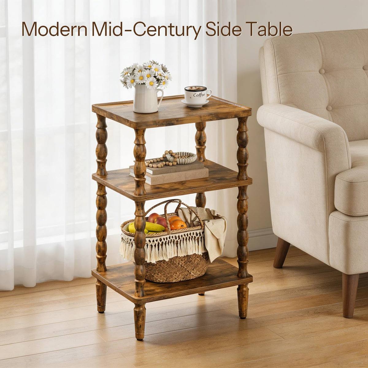Small 3-Tier End Table T740565
