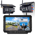 1080P Dual Magnetic Wireless Backup Camera 7" Split-Screen Z7151