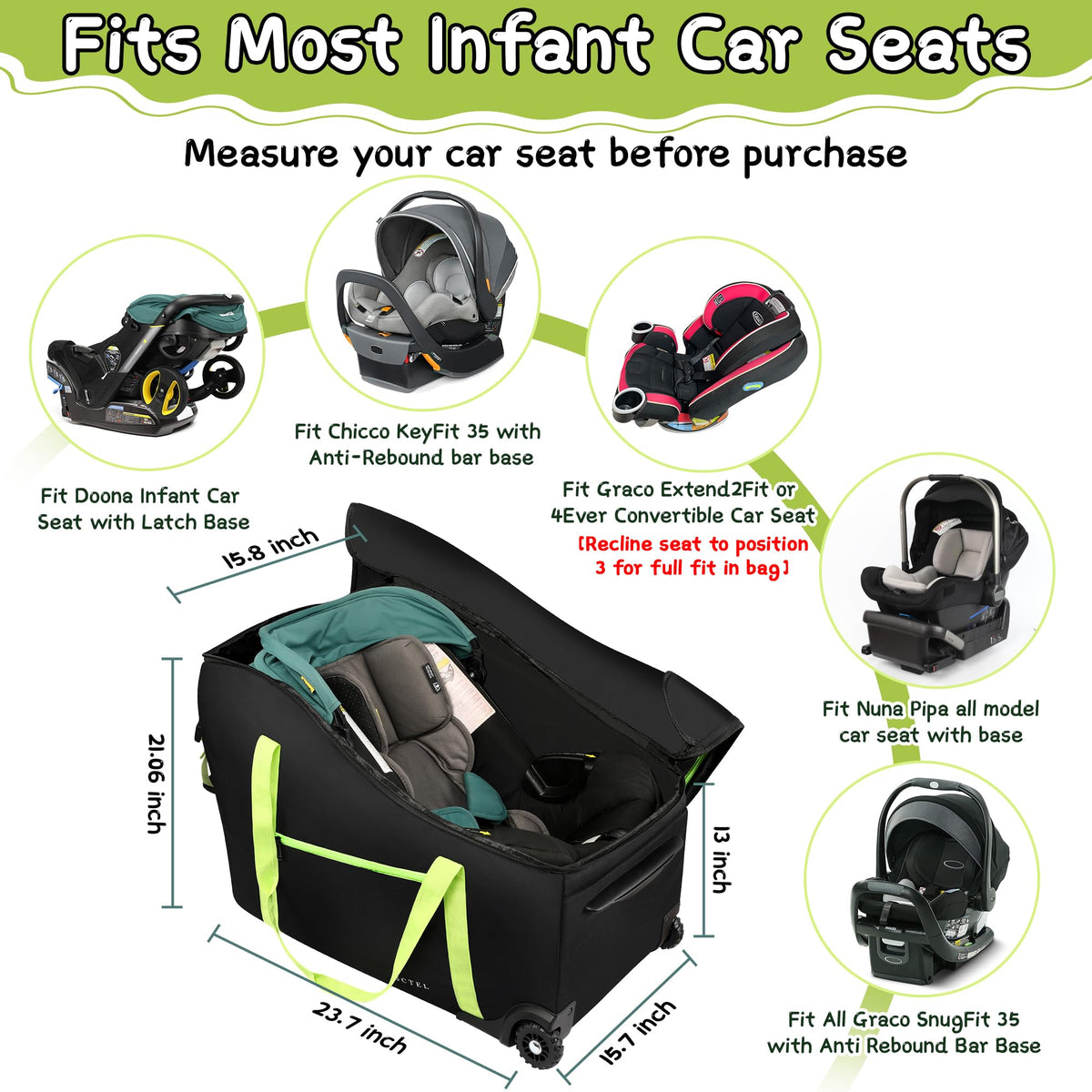 Infant Car Seat Travel Bag R147816