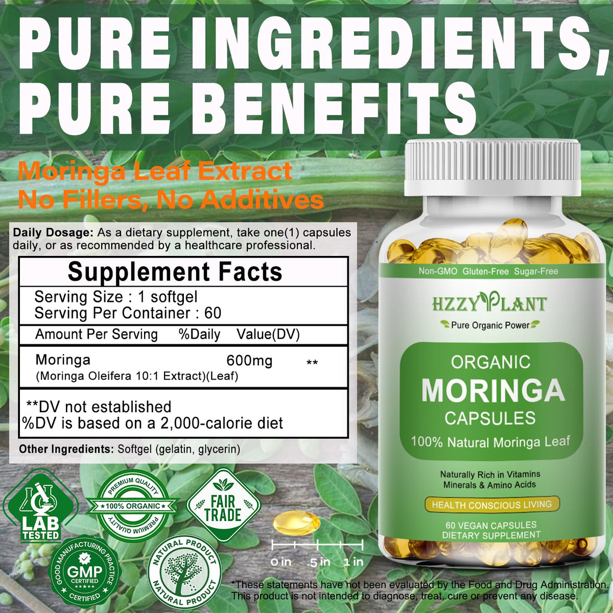 Moringa Softgel Capsules N734098