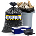 Black Heavy Duty 40-45 Gallon Trash Bags 3.0 Mil 50 Count C23617