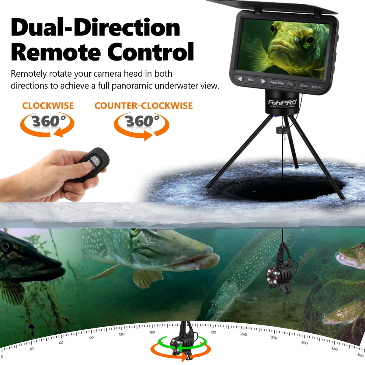 Underwater Fishing Camera Tripod B88260