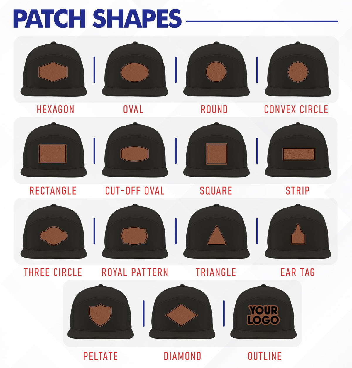 Custom Logo Patch Baseball Cap H9739
