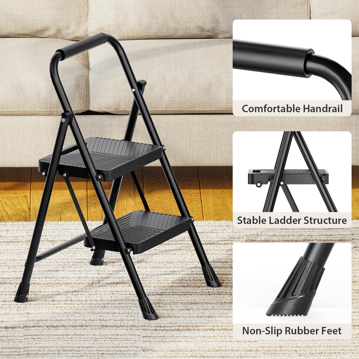 2 Step Folding Ladder T5176