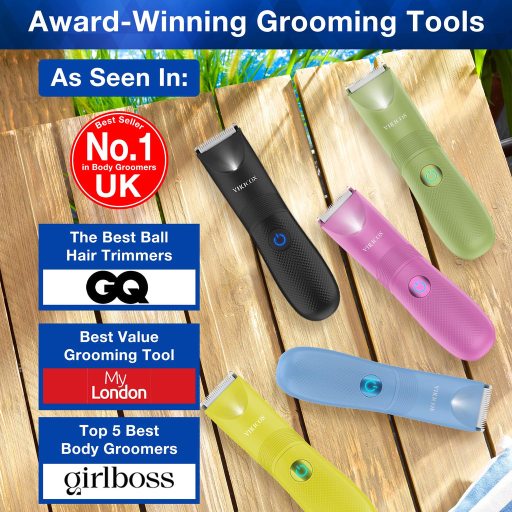 Cordless Electric Hair Trimmer with Adjustable Guards P4089