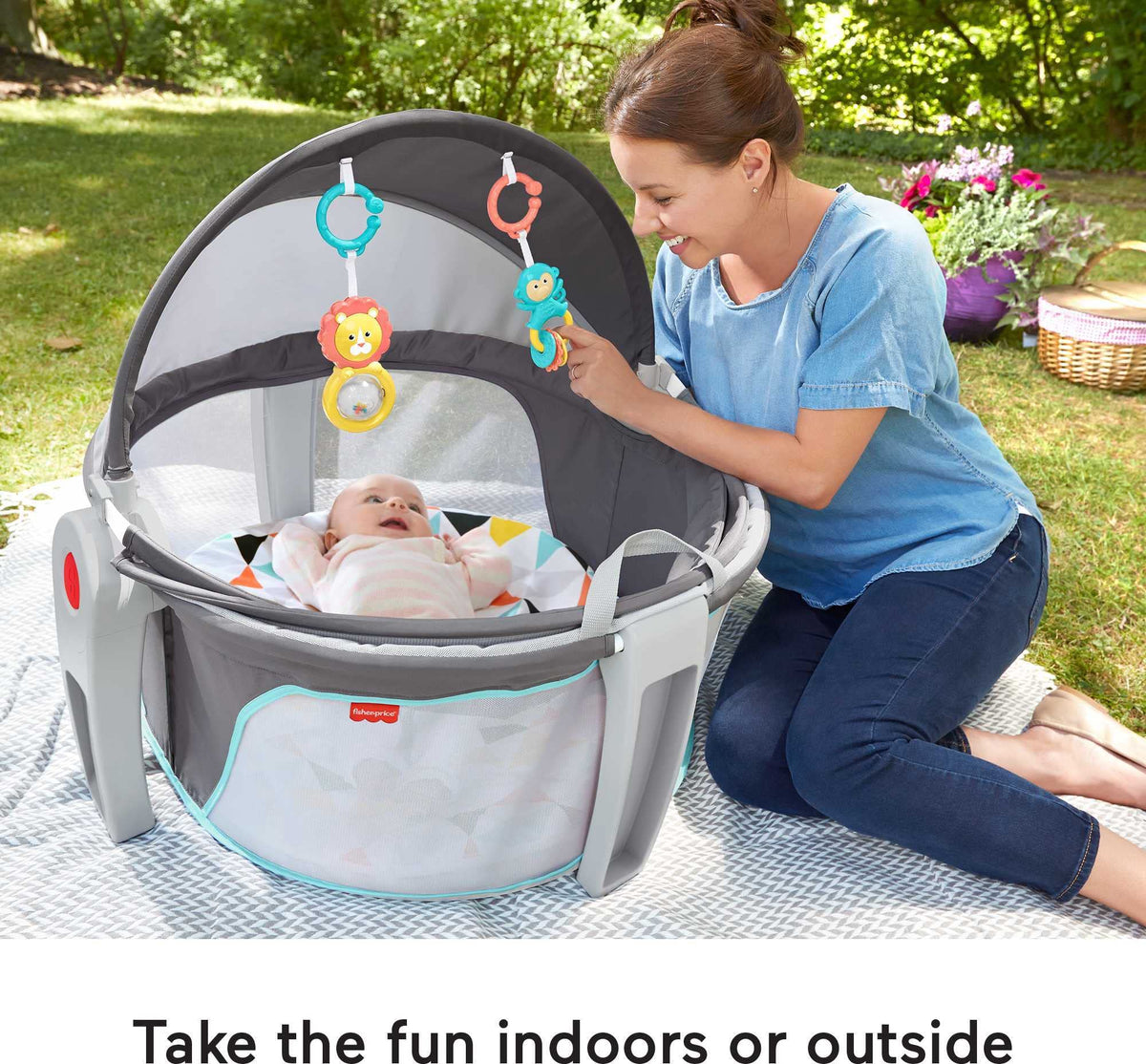 Portable Bassinet Baby Dome with Canopy Z930