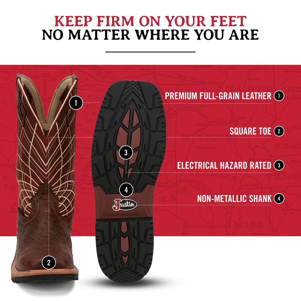 12" Waterproof Work Boots K6914