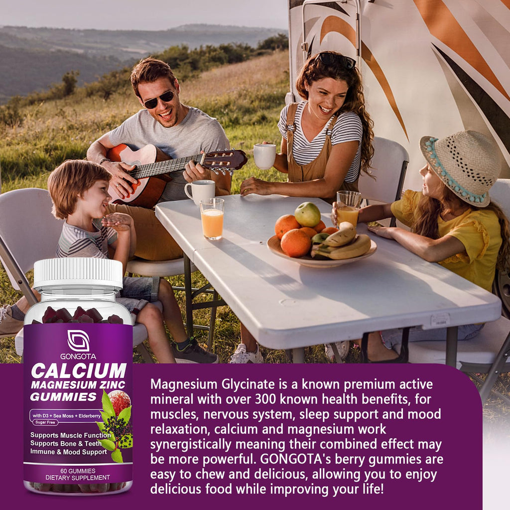 Calcium Magnesium Zinc with Vitamin D3 60 Count M81389