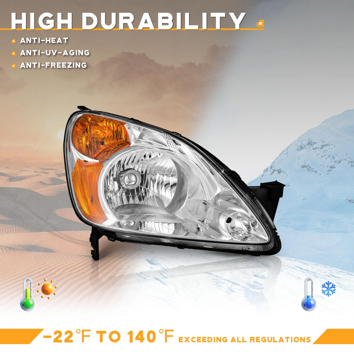 Halogen Headlights Assembly G61385
