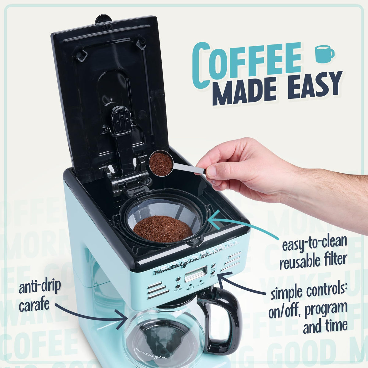 12-Cup Programmable Coffee Maker M73819