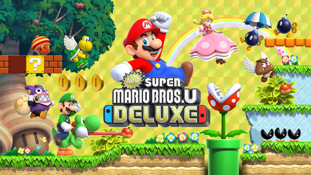 New Super Mario Bros U Deluxe Nintendo Switch B591494