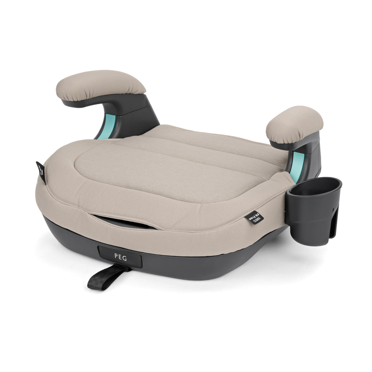 Backless Booster Car Seat Beige Z85903