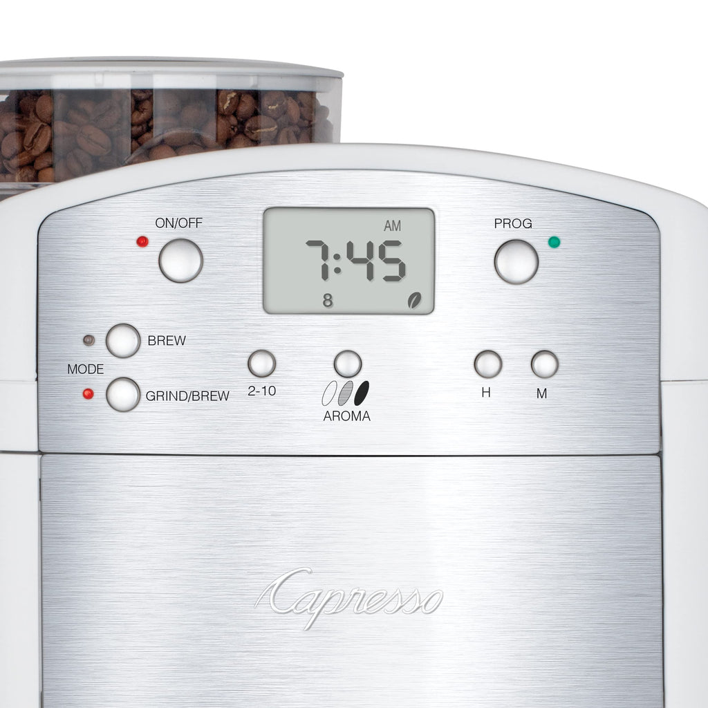 10-Cup Coffee Maker with Conical Burr Grinder T148033