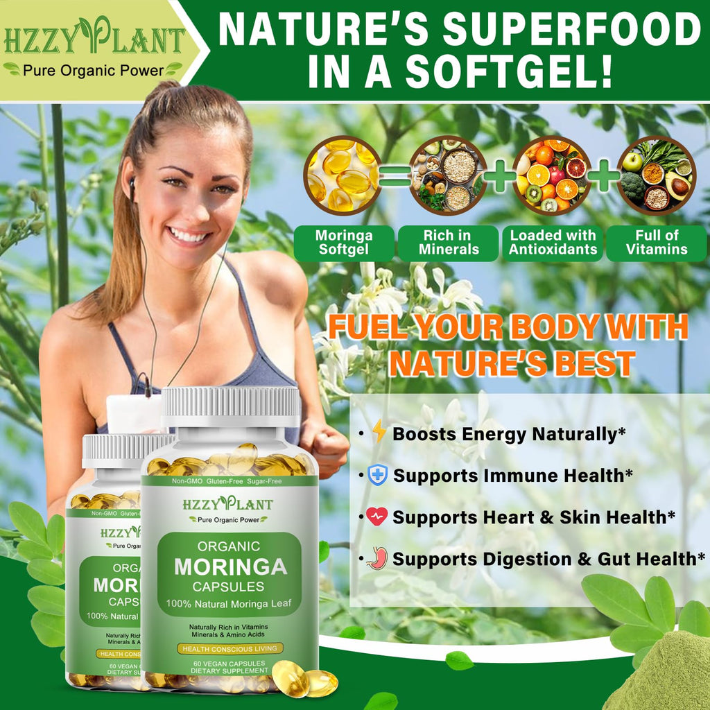 Moringa Softgel Capsules N734098