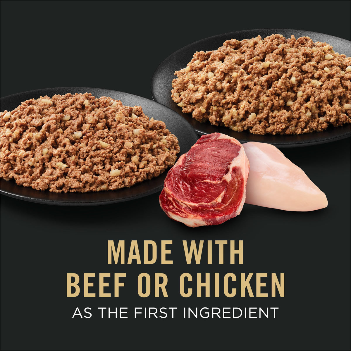 Wet Dog Food Variety Pack Chicken & Beef 12 13 oz Cans J691