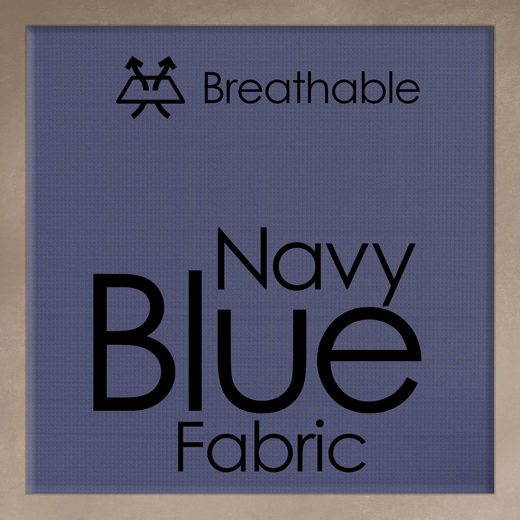 Set of 2 Navy Zero-Gravity Chairs with Side Table K586824