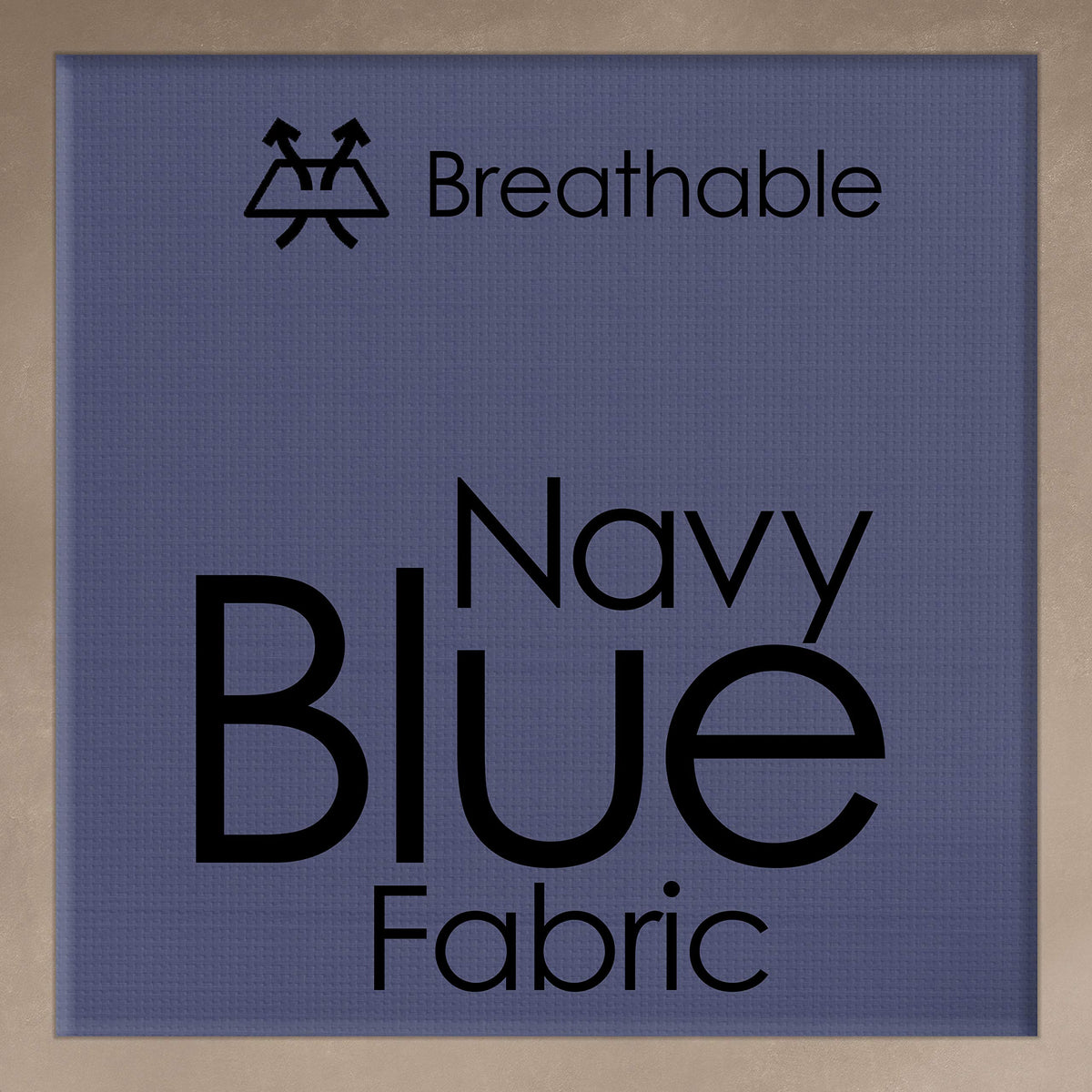 Set of 2 Navy Zero-Gravity Chairs with Side Table K586824