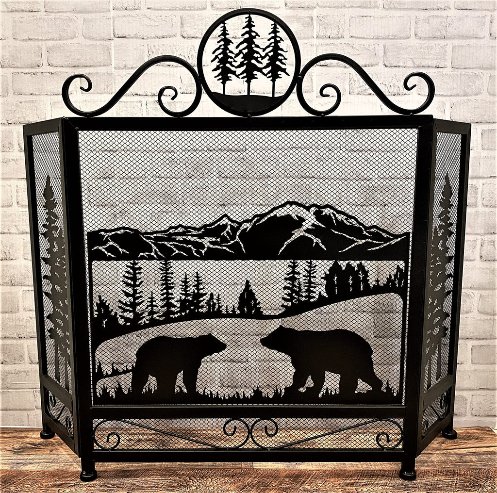 3-Panel Fireplace Screen Q83633