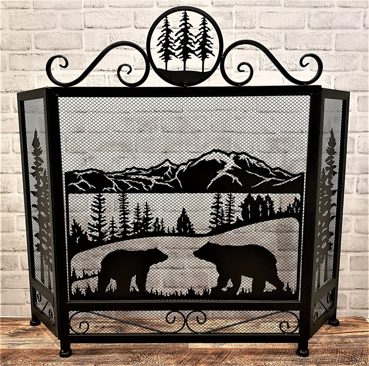 3-Panel Fireplace Screen Q83633