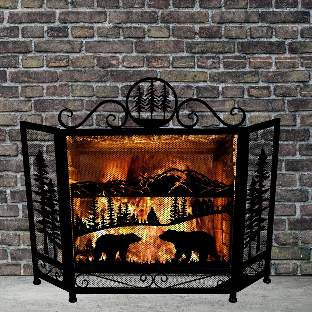 3-Panel Fireplace Screen Q83633